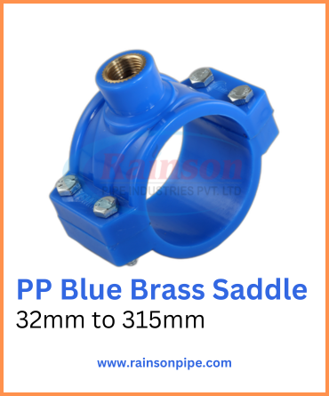 PP Blue Brass Saddle