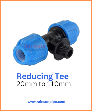 Compression Fittings Reducing Tee