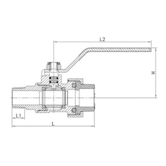 single-union-female-thread-ball-valve
