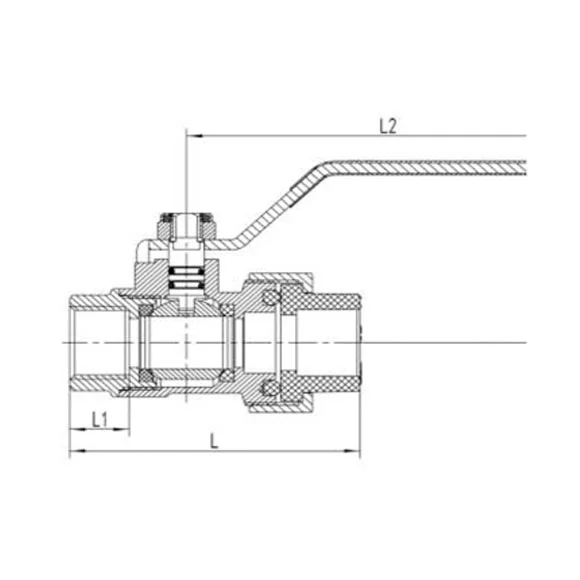 single-union-male-thread-ball-valve